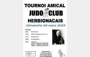 Tournoi Judo Amical Herbignac 26 mars 2023